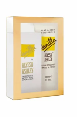 Alyssa Ashley Giftbox Vanilla Edt 25 Ml+ Hand & Body Lotion 100 Ml No Color Clearance