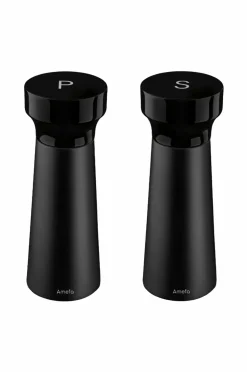 Amefa Husholdningsartikler>Salt- og peberkværn Modern Wood, sæt med 2 Oak