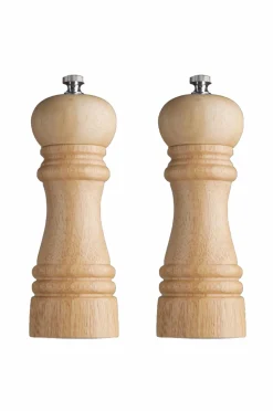Amefa Husholdningsartikler>Salt- og peberkværn Wood, sæt med 2 Oak