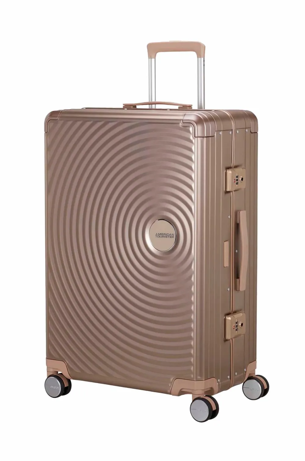 American Tourister Kufferter|Kufferter>Rejsetaske Soundbox Aluminium 77 Large Bronze No color