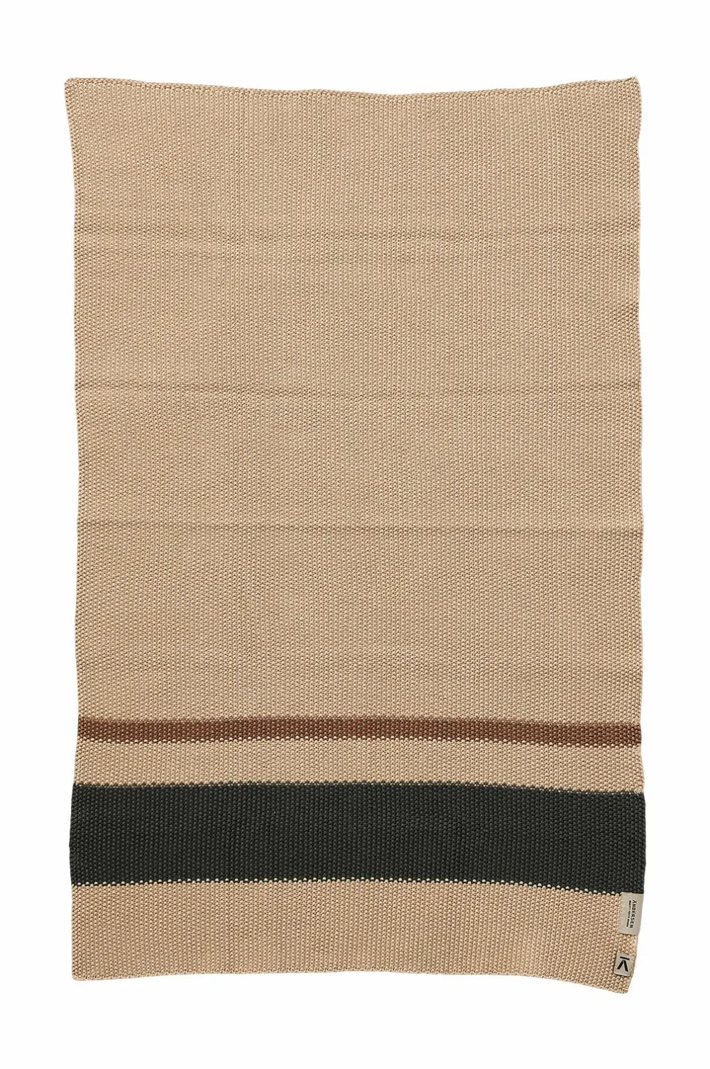 Andersen Køkkentekstiler>Køkkenhåndklæde Havre/grøn/brun