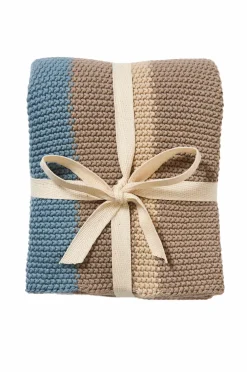 Andersen Køkkenhåndklæde Blå/havre/beige Outlet