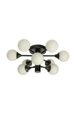 Aneta Lighting Badeværelseslampe Cosmos Black/Opal White Hot