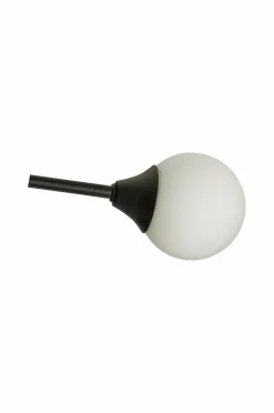 Aneta Lighting Badeværelseslampe Cosmos Black/Opal White Hot