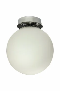 Aneta Lighting Badeværelsesbelysning>Badeværelseslampe Lido krom/opal hvid