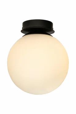 Aneta Lighting Badeværelseslampe Lido sort/opal hvid Sale