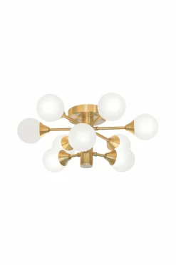 Aneta Lighting Badeværelsesbelysning>Badeværelseslampe Cosmos Mat messing