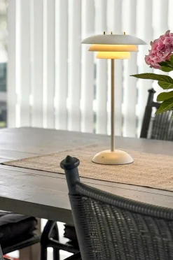 Aneta Lighting Bordlampe Epsilon recharge Hvid Clearance