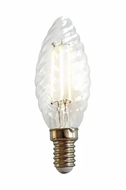 Aneta Lighting Lyskilder>Lyskilde Kertepære E14 LED Transparent