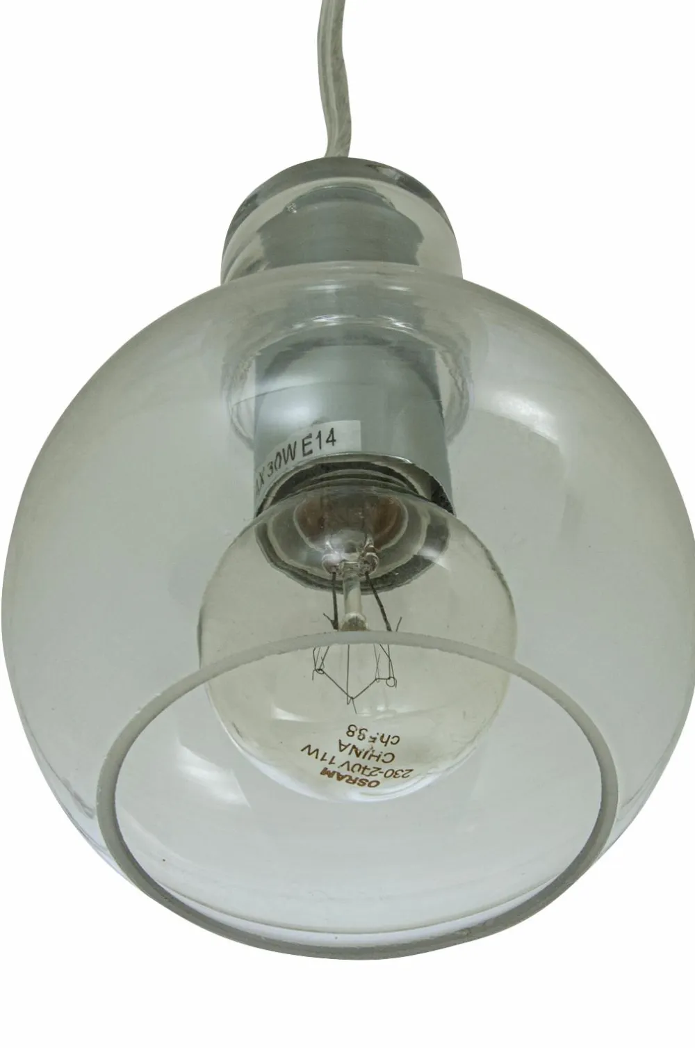 Aneta Lighting Pendler>Pendel Leah Krom/klart