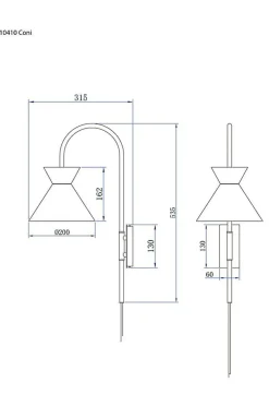 Aneta Lighting Væglamper><noscript><img width=