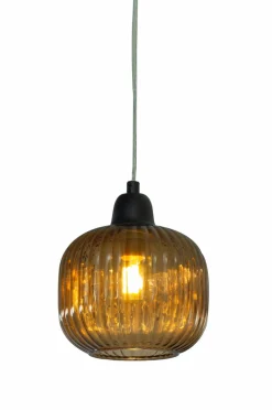 Aneta Lighting Vinduespendel Elin brun/svart