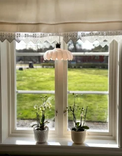 Aneta Lighting Vinduespendel Sofia sort/hvid Discount