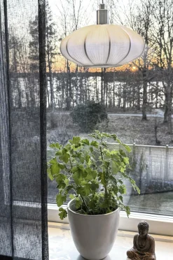 Aneta Lighting Vindueslampe Mamsell Hvid/krom