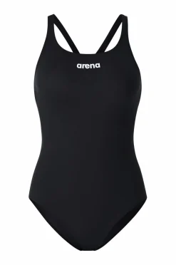 Arena Badedragt Women's Team Swimsuit Swim Pro Solid Black-white Best