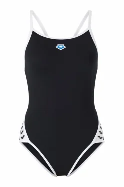 Arena Badetøj|Badetøj>Badedragt Women's Icons Super Fly Back Solid Black-white
