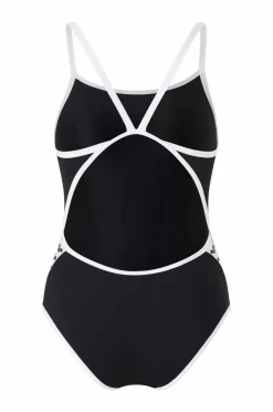 Arena Badetøj|Badetøj>Badedragt Women's Icons Super Fly Back Solid Black-white