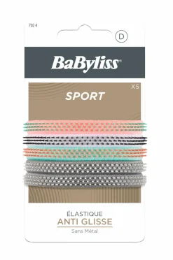 BaByliss Anti-slip hårelastikker Sport 5 stk Best