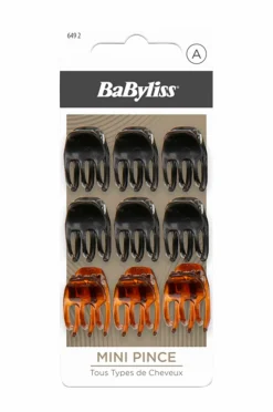 BaByliss Håraccessories|Håraccessories>Hårklemme mini 9 stk. No color