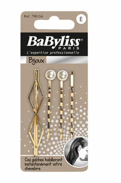BaByliss Håraccessories|Håraccessories>Hårnåle Perler 4 stk