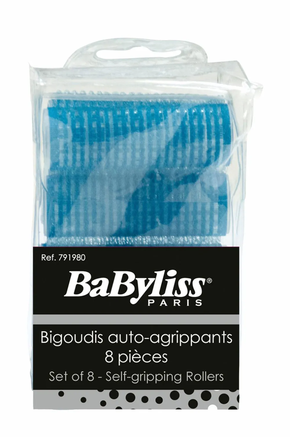 BaByliss Håraccessories|Håraccessories>Hårruller selvsiddende 8 stk No color