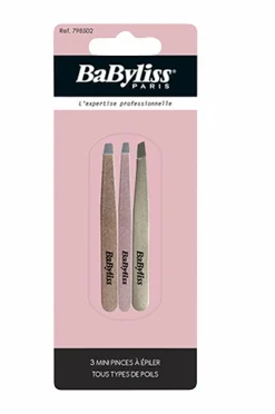 BaByliss Makeup-Tilbehør>Minipincetter Fantasi 3 stk