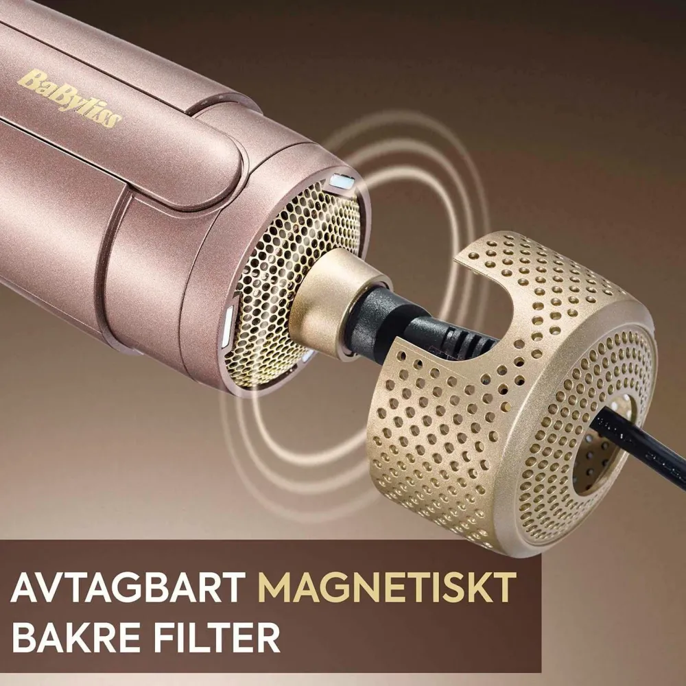 BaByliss Varmeredskaber>Varmluftsbørste Air Power Volume AS95E No color