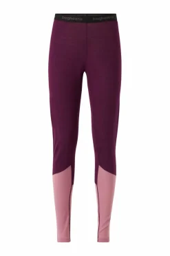 Bagheera Skiunderbukser Merino Brisk Pants Women Dark plum/rose
