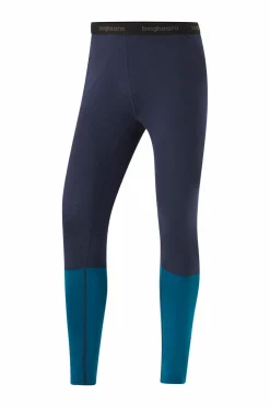 Bagheera Skiundertøj|Skiundertøj>Skiunderbukser Merino Brisk Pants Men Navy/deep ocean
