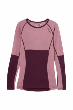 Bagheera Undertøj Merino Brisk Set JR Dark plum/rose Outlet