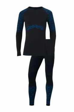 Bagheera Skiundertøj|Skiundertøj>Undertøjssæt Seamless Set Men BLACK/DARK BLUE