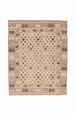 Bargi Uldtæpper>Uldtæppe Kilim Raw 175x228 cm Grå