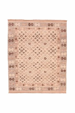 Bargi Uldtæpper>Uldtæppe Kilim Raw 180x224 cm Grå