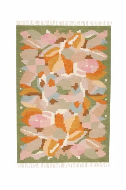 Bargi Uldtæpper>Uldtæppe Röllakan 250 x 350 cm Grøn