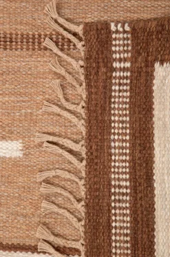 Bargi Uldtæpper>Uldtæppe Röllakan 250 x 350 cm Beige