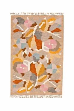 Bargi Uldtæpper>Uldtæppe Röllakan 250 x 350 cm Beige