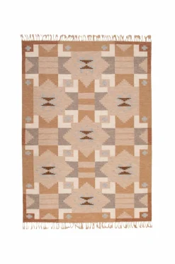 Bargi Uldtæpper>Uldtæppe Röllakan 250 x 350 cm Beige