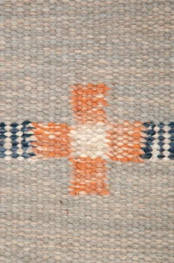 Bargi Uldtæpper>Uldtæppe Röllakan 250 x 350 cm Blå