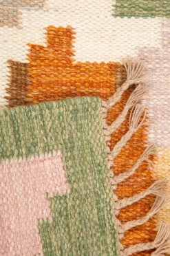 Bargi Uldtæpper>Uldtæppe Röllakan e 170x230 cm Grøn