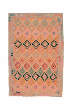 Bargi Uldtæpper|Fladvævede Tæpper>Woolcarpet Kilim 212x316 cm Multi