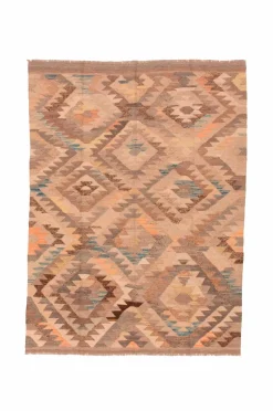 Bargi Uldtæpper|Fladvævede Tæpper>Woolcarpet Kilim 145x193 cm Multi
