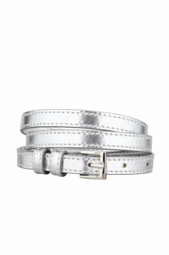 Becksöndergaard Bælter>Bælte Glaze Aria Leather Silver