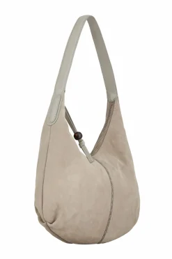 Becksöndergaard Tasker>Håndtaske Suede Veg Gema Porpoise Gray