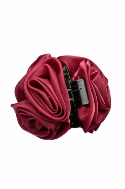 Becksöndergaard Håraccessories|Håraccessories>Hårklemme Organza Flower Hair Claw Tibetan red