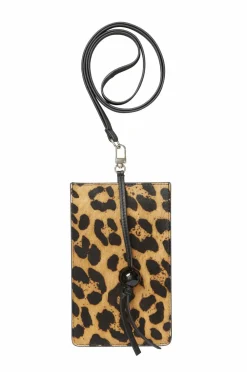 Becksöndergaard Tasker>Mobiltaske Leopa Leather Black