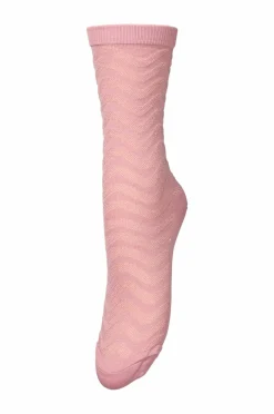 Becksöndergaard Strømper>Strømper Mina Glitter Sock Lilas Pink