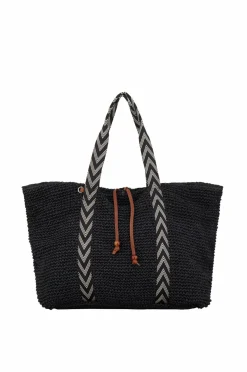 Becksöndergaard Taske Paper Straw Pheobe Bag Black Clearance