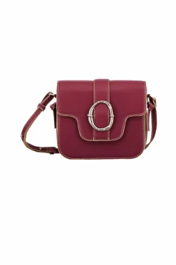 Becksöndergaard Tasker>Taske Glossy Iris Buckle Bag Tibetan red