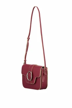 Becksöndergaard Tasker>Taske Glossy Iris Buckle Bag Tibetan red