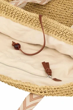 Becksöndergaard Tasker>Taske Paper Straw Pheobe Bag Light nature